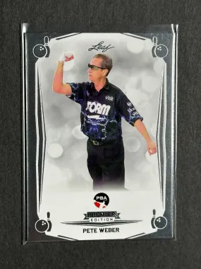 2023 Leaf PBA Trading Card Pete Weber