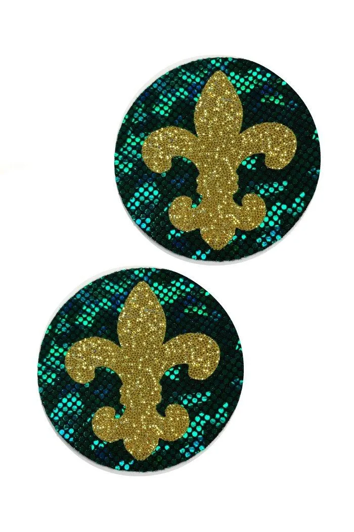 3PC Fleur De Lis Pasties