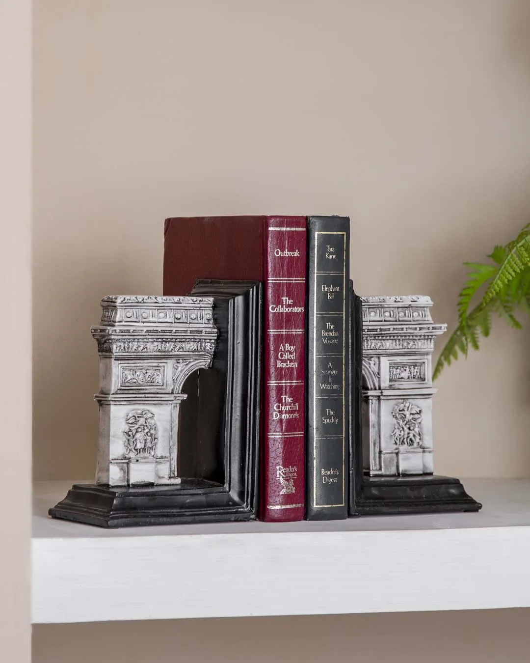 Arc de Triomphe Bookend Set