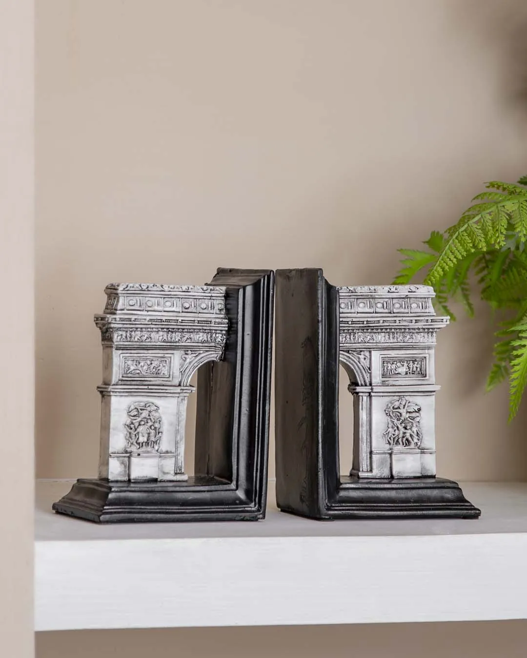 Arc de Triomphe Bookend Set