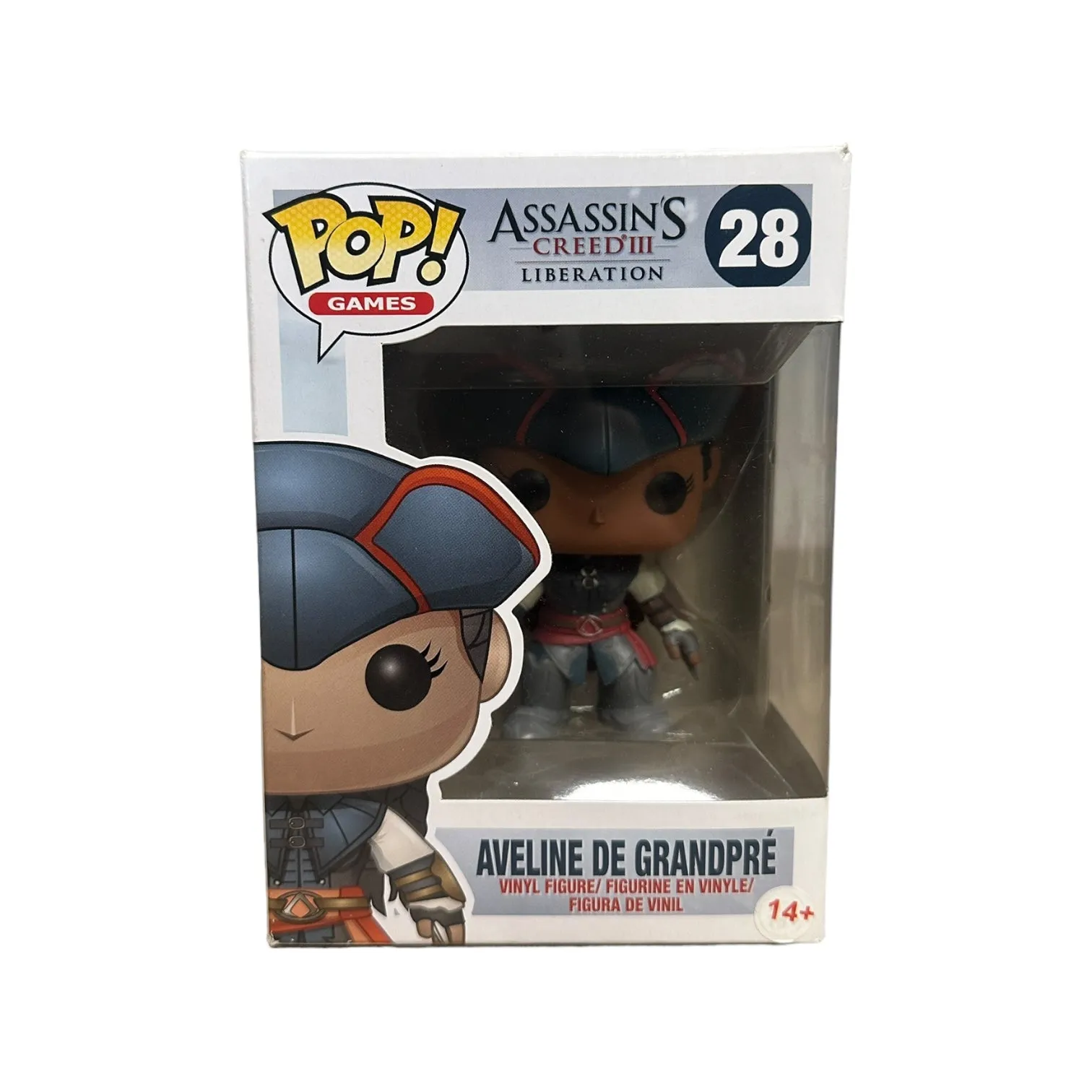 Aveline De Grandpré #28 Funko Pop! - Assassin's Creed III: Liberation - 2014 Pop! - Condition 7/10