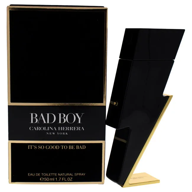 Bad Boy Eau De Toilette Spray for Men by Carolina Herrera