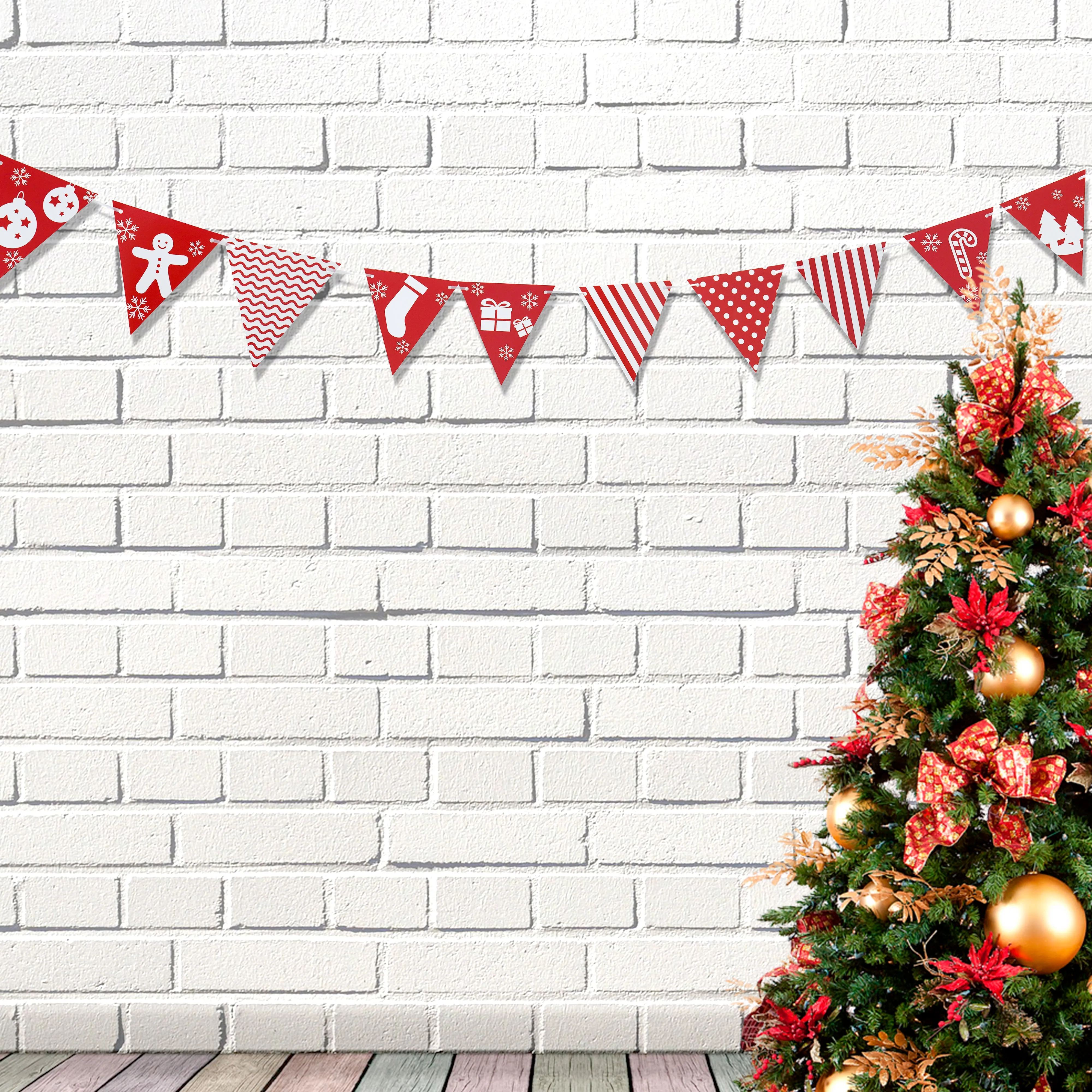 Banderola/Banner Decorativo para Feliz Navidad.