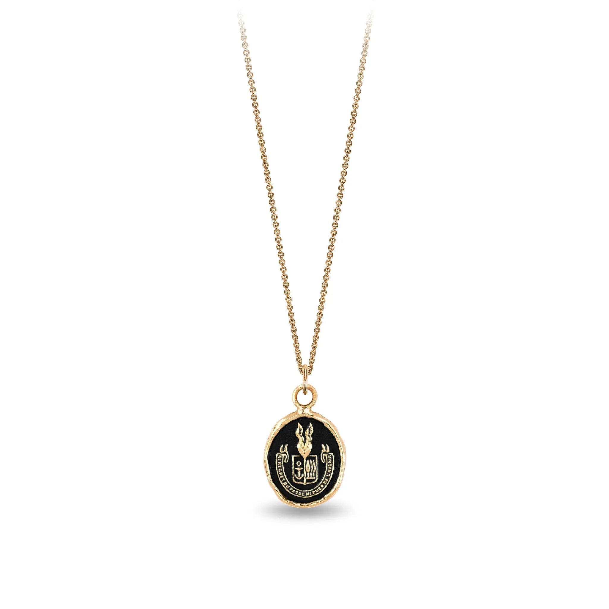 Be Here Now 14K Gold Talisman