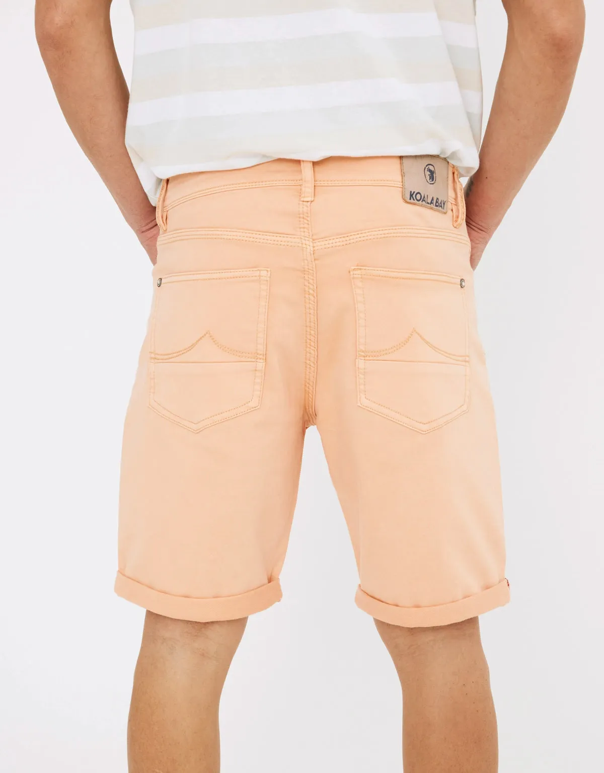 Bermuda Denim Naranja - Palm Beach