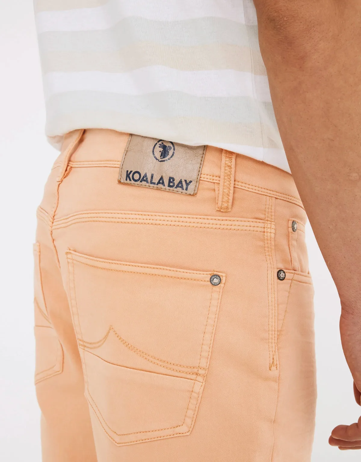 Bermuda Denim Naranja - Palm Beach