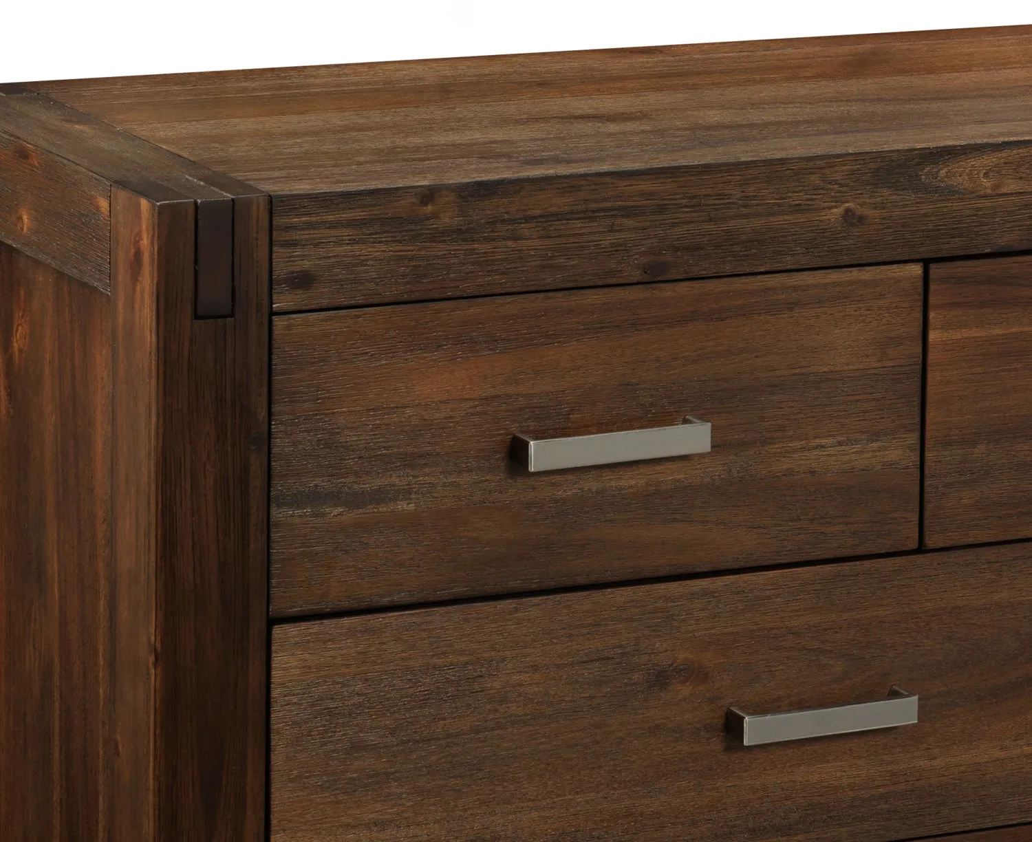 Birmingham 7 Drawer Dresser - Dark Oak