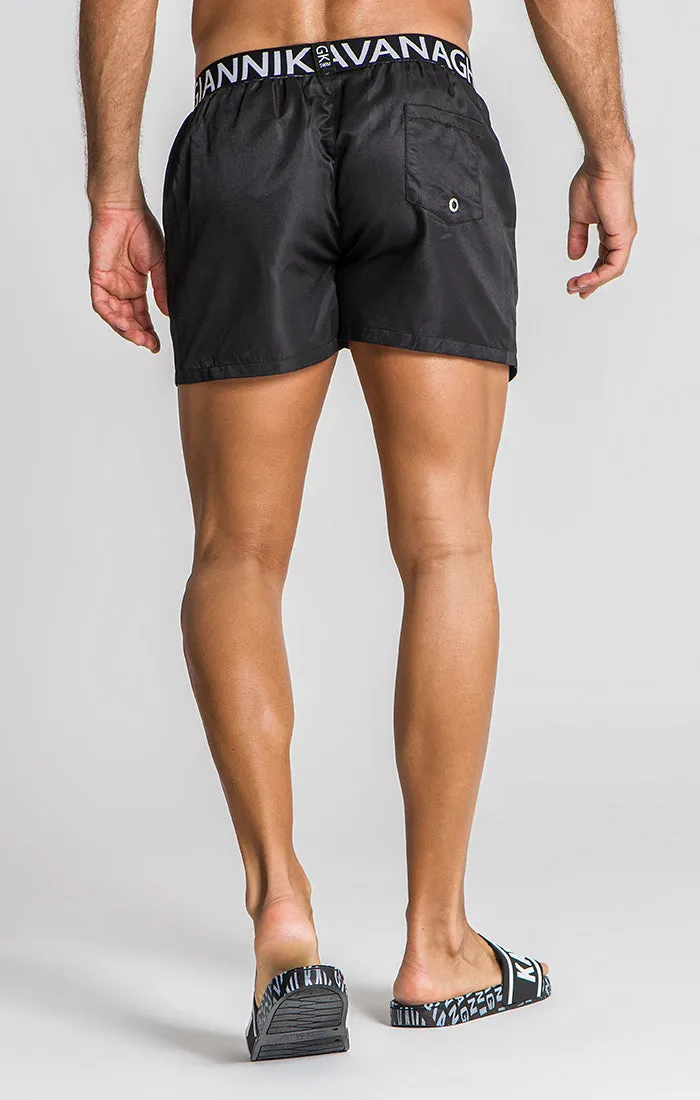 Black Pump Swimshorts