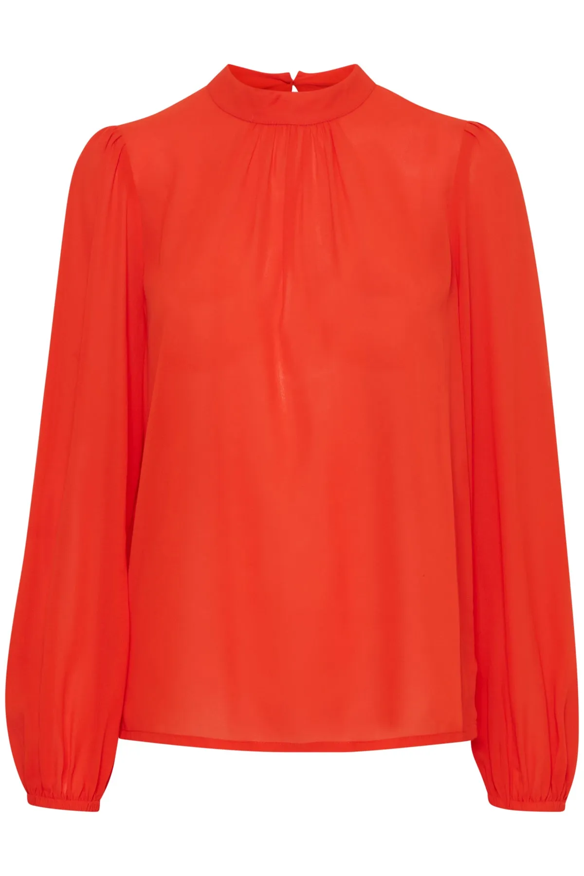 Blouse Cellani orange.com (fibres recyclées)