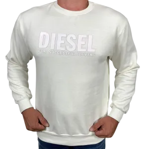 Blusa Moletom Diesel - Branca