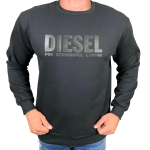 Blusa Moletom Diesel - Preta