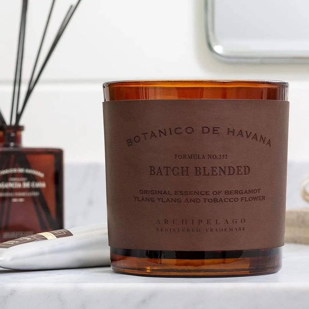 Botanico de Havana Letter Press Candle