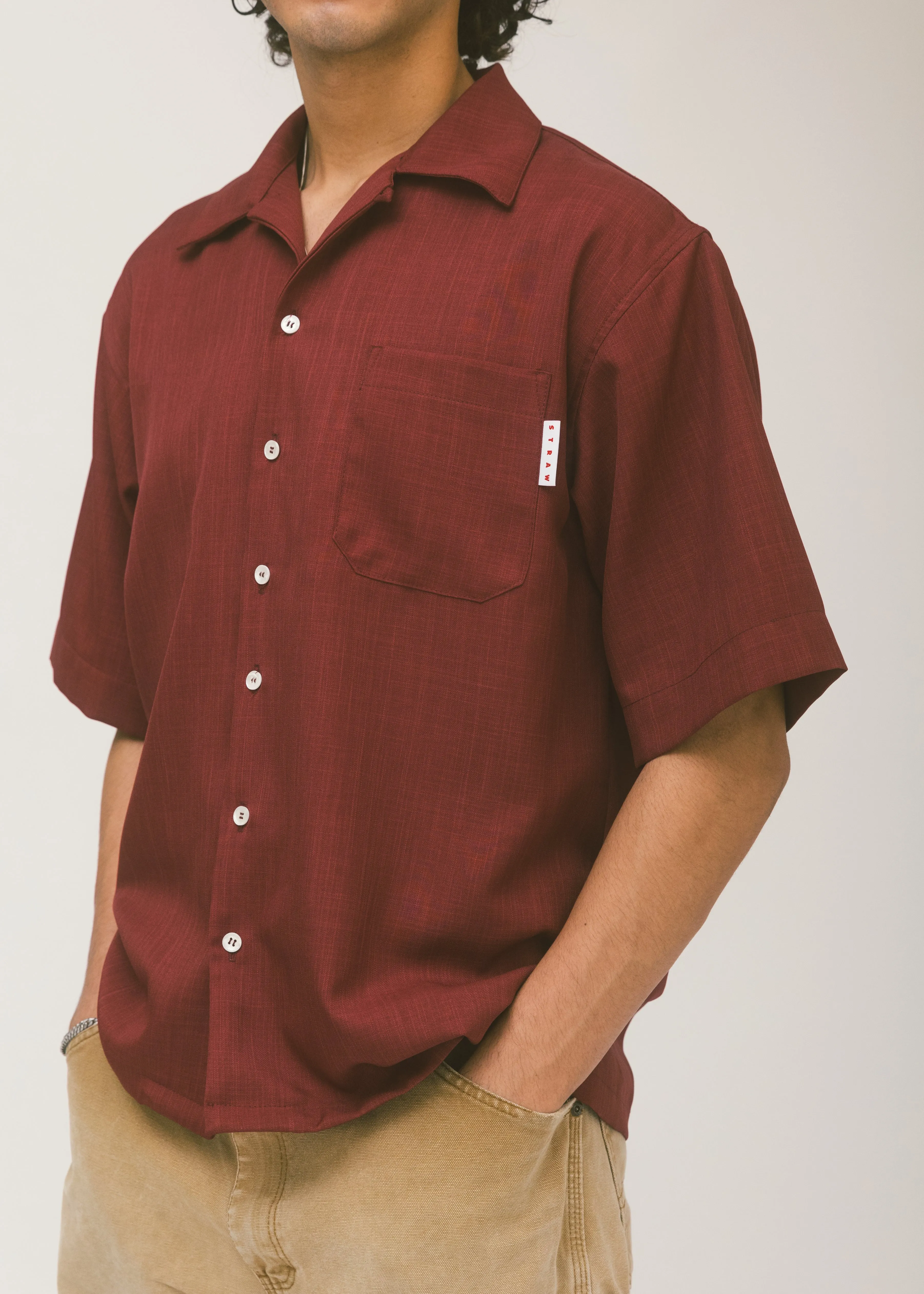 Bowling Shirt - Maroon