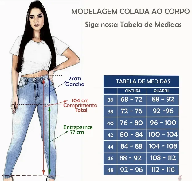 Calça Empina Bombom