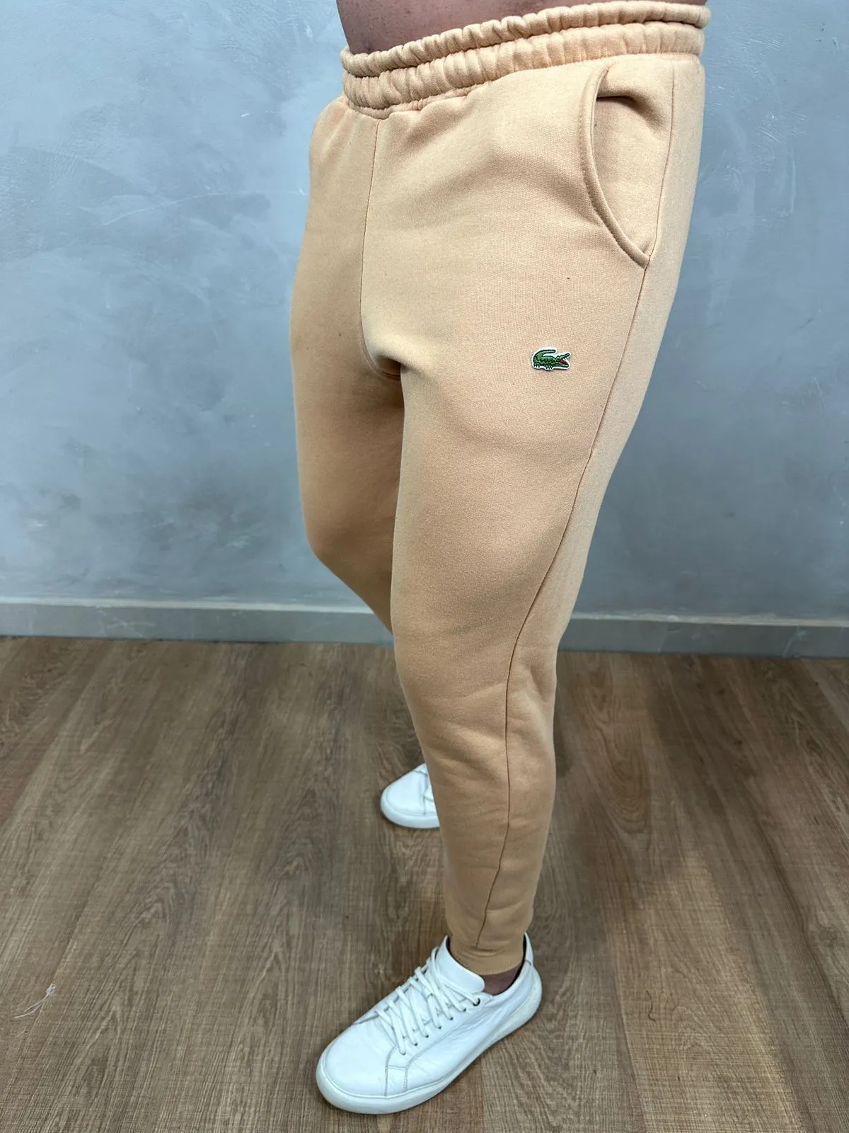 Calça Moletom Lacoste - Cáqui