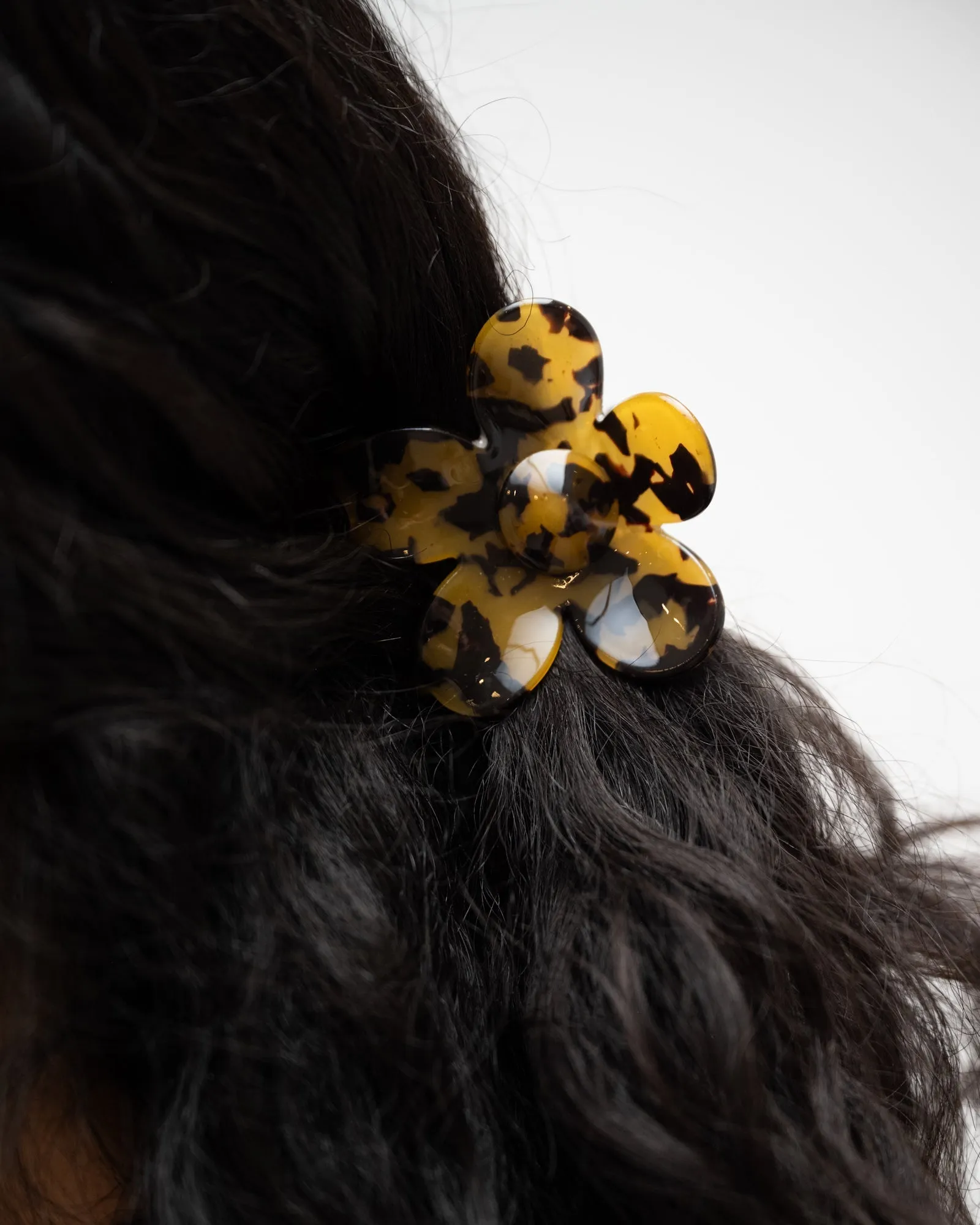 Claw Clip Flower Tortoise