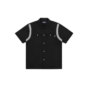 Cocktail s/s Bowling Shirt (Black)