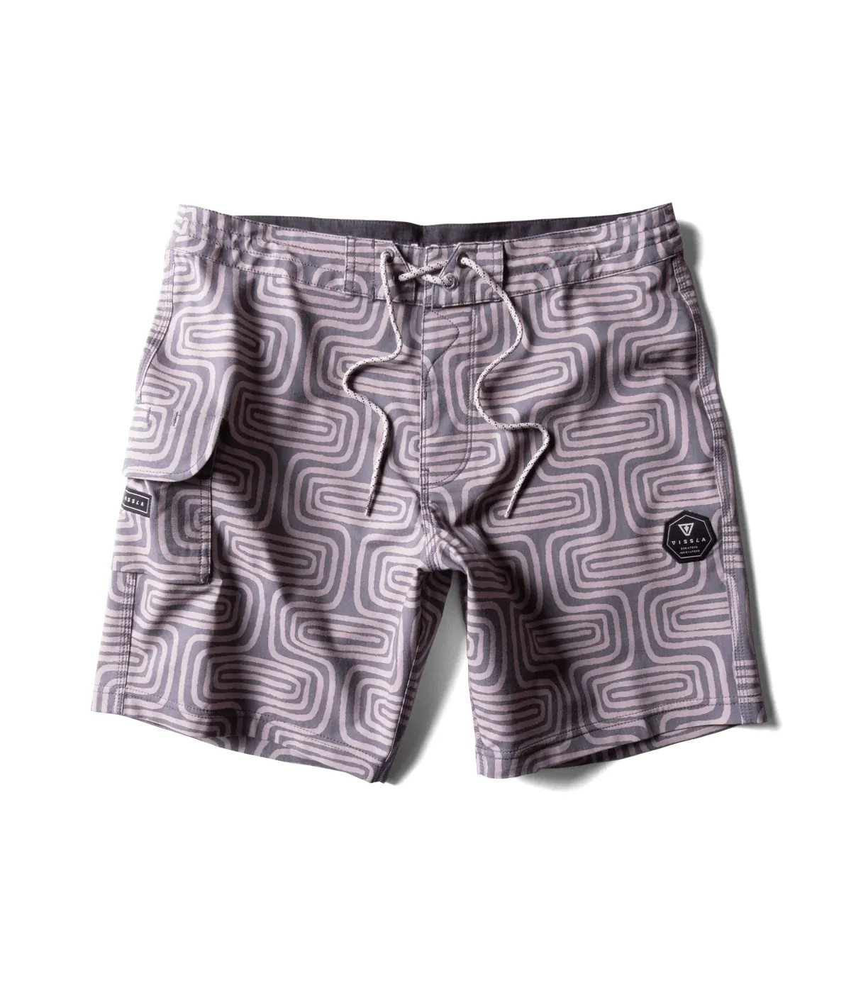 Congos 17.5" Boardshort - Dusty Rose