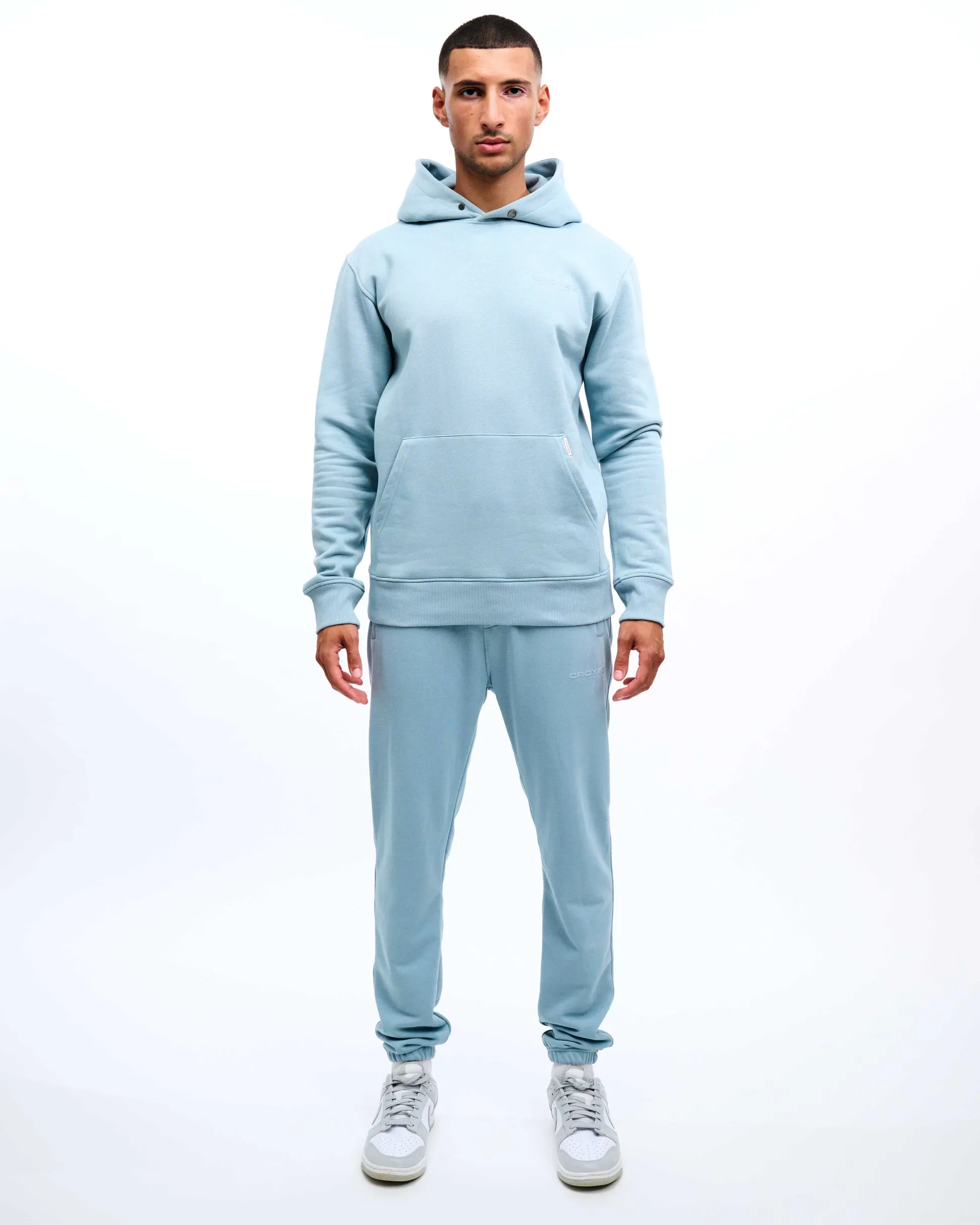 Croyez Organetto Hoodie Dust Blauw