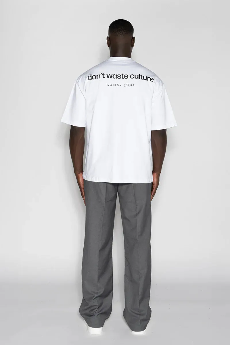 Don't Waste Culture Nia T-shirt Off White