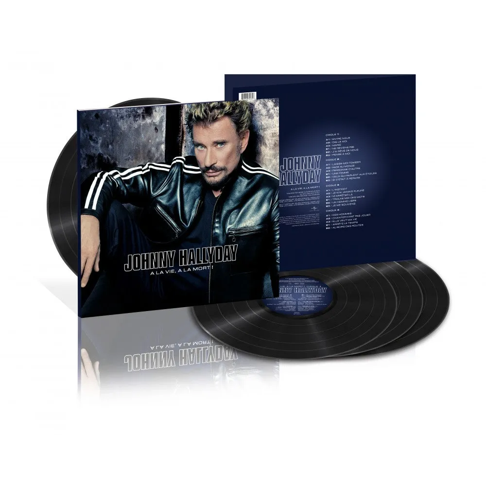 Johnny Hallyday - À La Vie À La Mort - Coffret 4 Vinyles