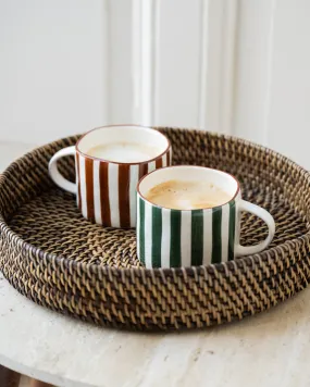 Mug Mykonos Green Stripe