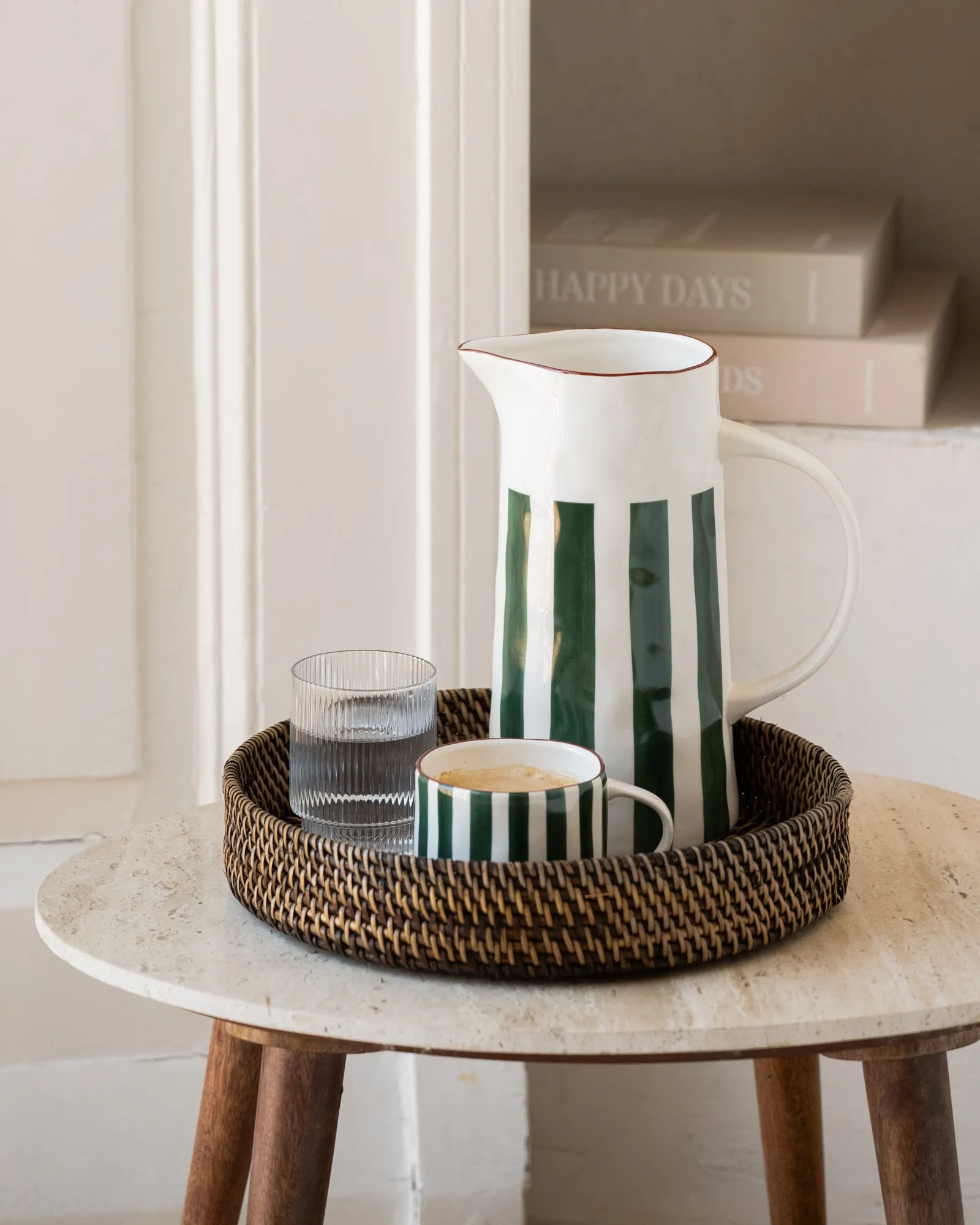 Mug Mykonos Green Stripe