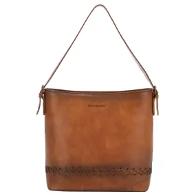 MWG03-G9067 Montana West Genuine Leather Collection Concealed Carry Hobo