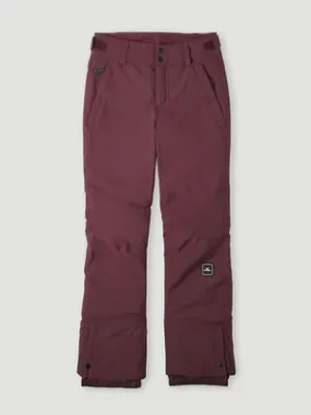 O'neill Charm Pants Burgundy