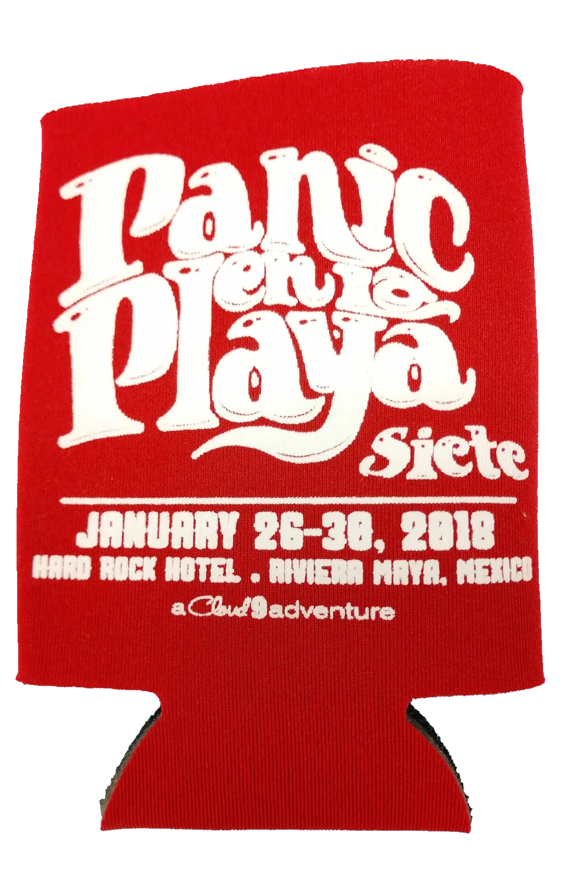 Panic en La Playa Siete Koozie - 2018 (Includes Shipping)