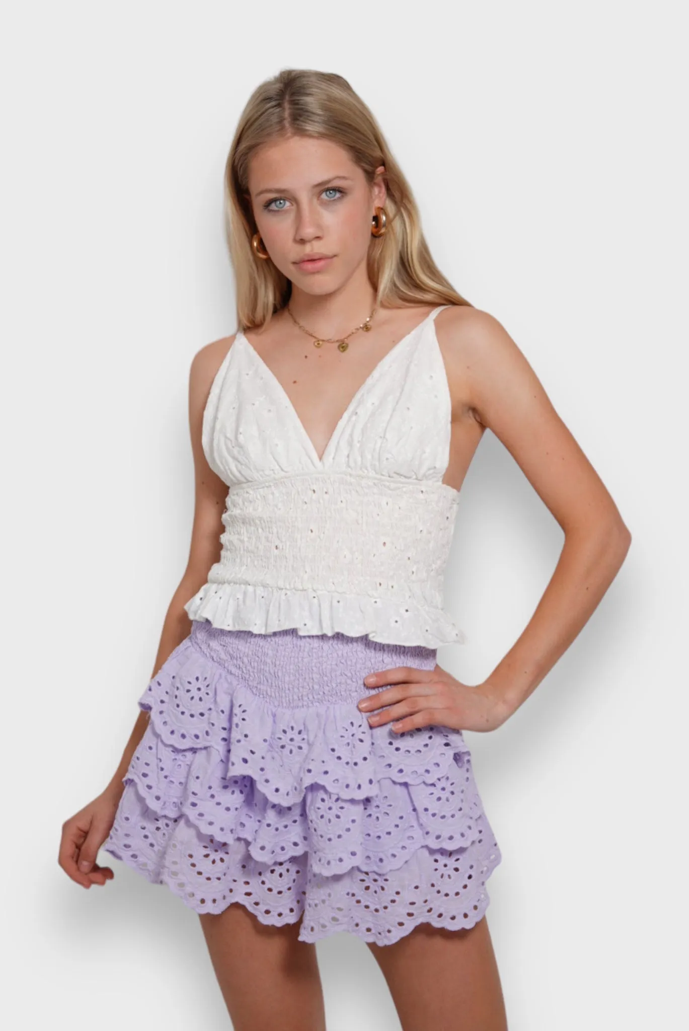 "Cancun" skirt lila