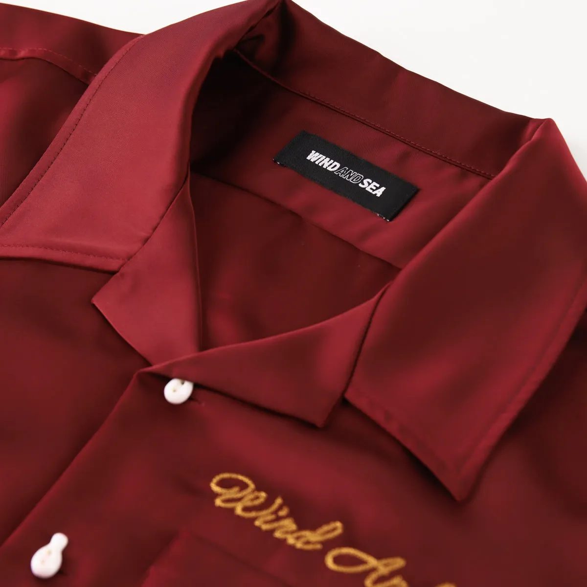 SD BOWLING SHIRT / BURGUNDY