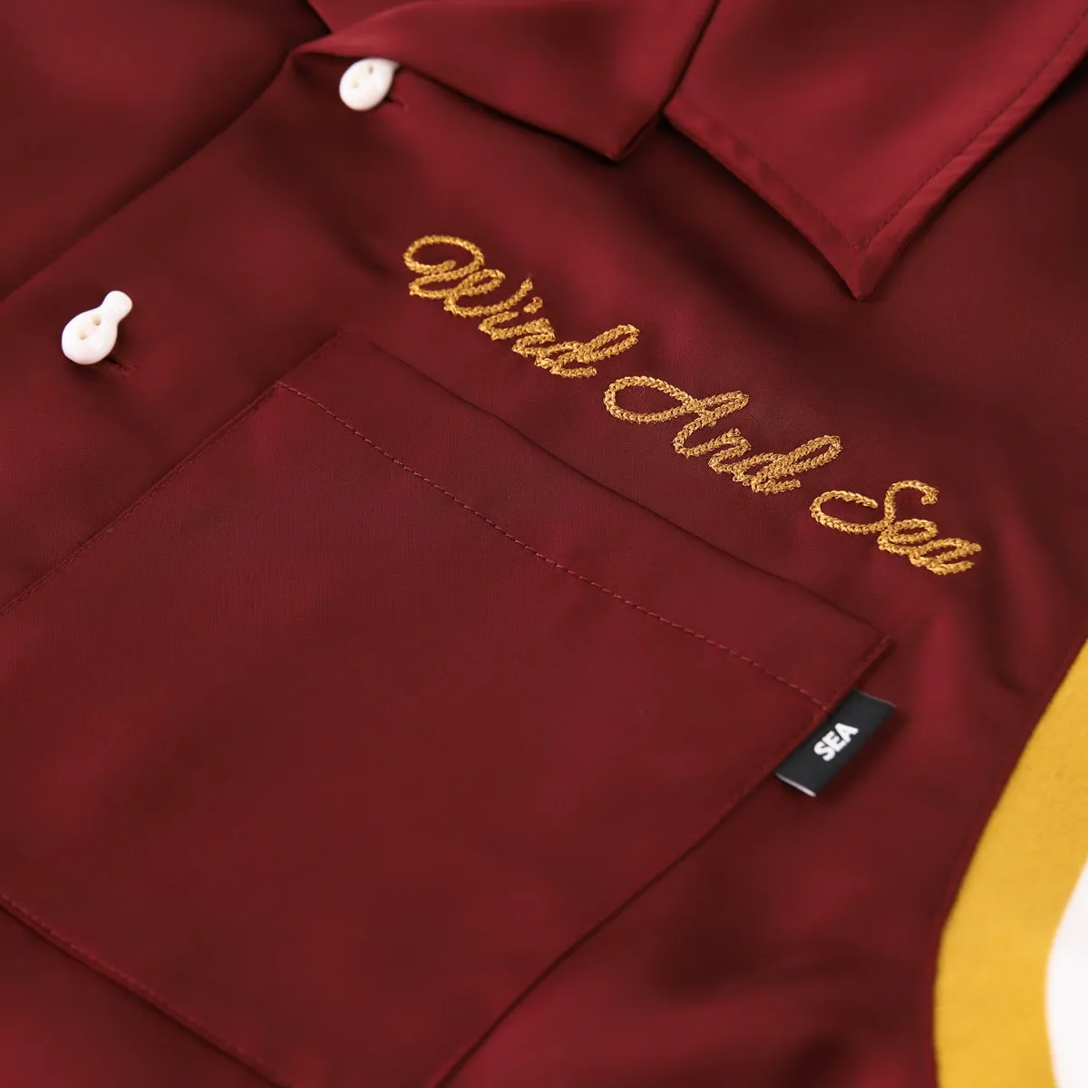 SD BOWLING SHIRT / BURGUNDY