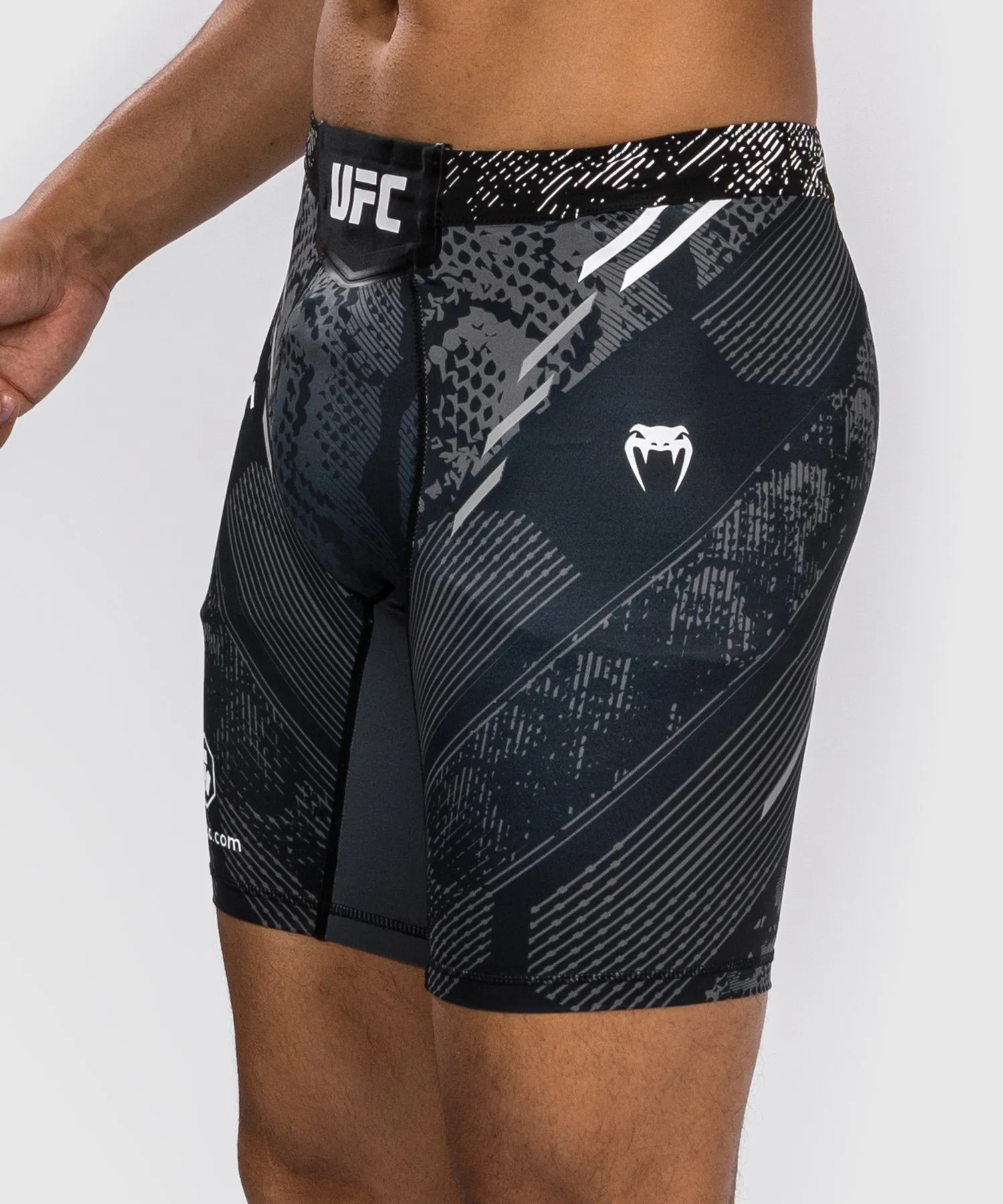 UFC Adrenaline by Venum Personalized Authentic Fight Night Men’s Vale Tudo Short - Black