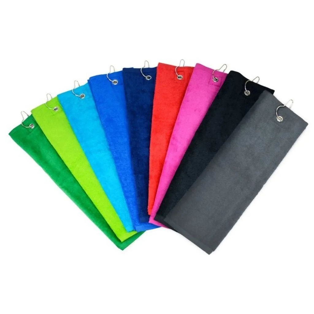 Velour Tri-Fold Towel - Diverse Kleuren